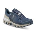 On Cloudwander Waterproof Navy | Desert, Womens, Size: 10.5