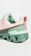 On Cloudwander Waterproof Sneakers | Pink/Green | Size 5.5 | Shopbop