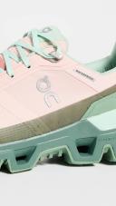 On Cloudwander Waterproof Sneakers | Pink/Green | Size 5.5 | Shopbop
