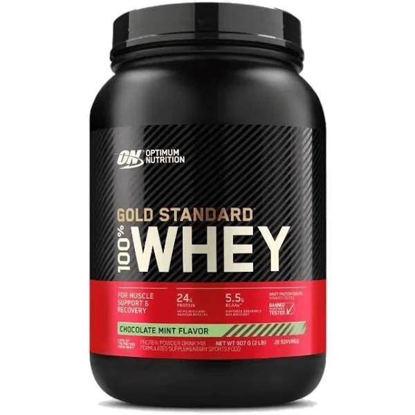 On Gold Standard 100 Percent Whey 2lb / Chocolate Mint