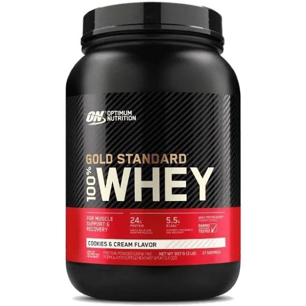 On Gold Standard 100 Percent Whey 2lb / Cookies and Cream