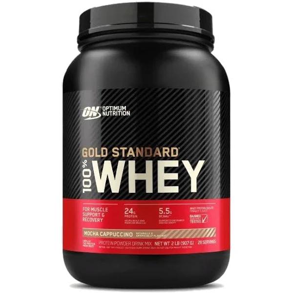 On Gold Standard 100 Percent Whey 2lb / Mocha Cappuccino