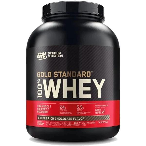 On Gold Standard 100 Percent Whey 5lb / Double Rich Chocolate
