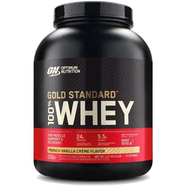 On Gold Standard 100 Percent Whey 5lb / French Vanilla