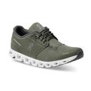 On M Cloud 5 Olive/ White