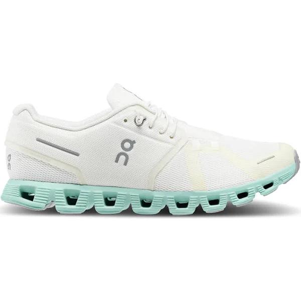 on Men's Cloud 5 Shoes, Size 9.5, Undyed White/Creek