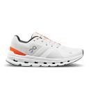 on Men's Cloudrunner Running Shoes Undyed-White/Flame / 7.5