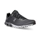On Mens Cloudflow Shoes Black/Asphalt