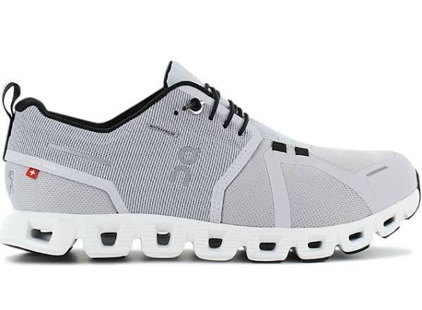 On Running Cloud 5 Waterproof Glacier Grey White
