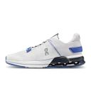 On Running Cloudnova Flux Men Trainers in White Cobalt - 9.5 UK