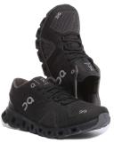 on Running Men's Cloud x Black/Asphalt / 7