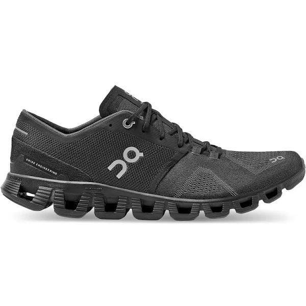 on Running Men's Cloud x Black/Asphalt / 7
