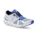 on Running Women's Cloud 5 Push Lavender Chambray, 9