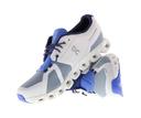 on Running Women's Cloud 5 Push Lavender Chambray, 9