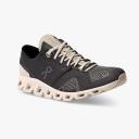 on Running - Women's Cloud x Silver | Almond / 11