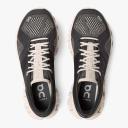 on Running - Women's Cloud x Silver | Almond / 11