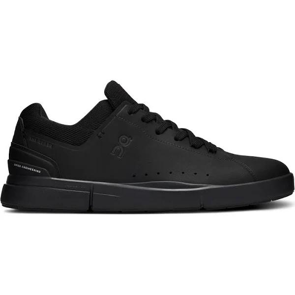 On The Roger Advantage All Black, Mens, Size: 7