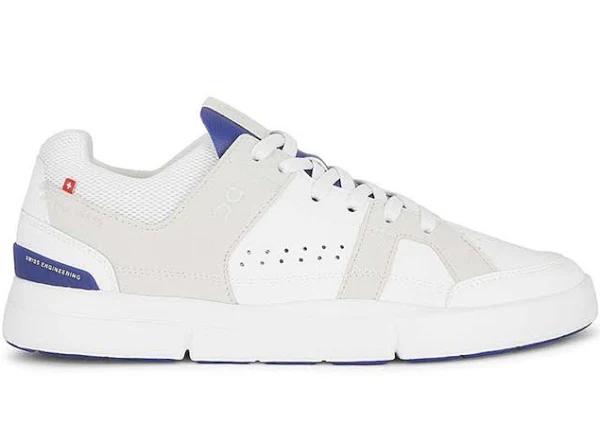 On The Roger Clubhouse White Grey Indigo