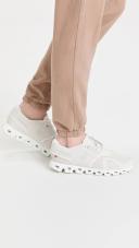 On Women's Cloud 5 Running Shoes Size 10.5 Pearl/White