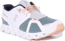 on Women's Cloud 5 Push Running Shoes - White/Cobble 6
