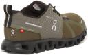 on Women's Cloud 5 Waterproof Running Shoes - Olive/Black 5.5