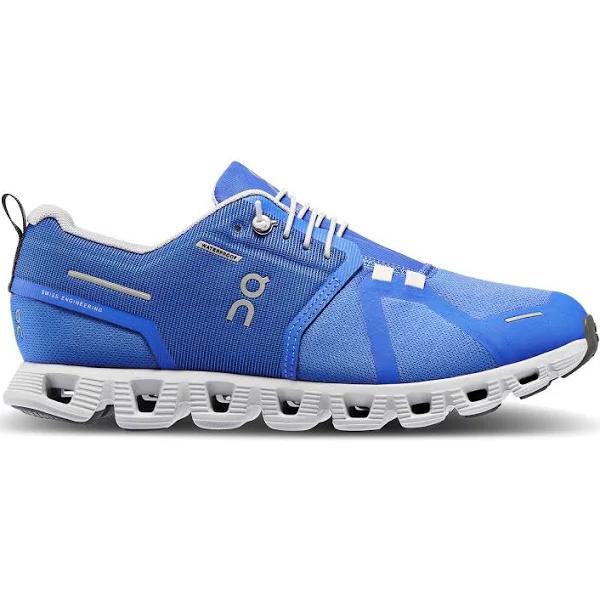 on Women's Cloud 5 Waterproof Sneaker Cobalt/Glacier / 10