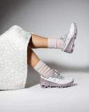 on Women's Cloudventure Waterproof Running Shoe Ice/Heron / 8.5