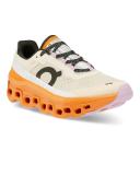 On Womens Cloudmonster Shoes Fawn | Turmeric