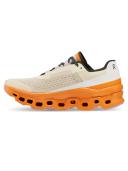 On Womens Cloudmonster Shoes Fawn | Turmeric