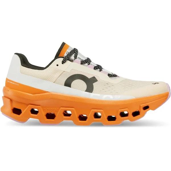 On Womens Cloudmonster Shoes Fawn | Turmeric
