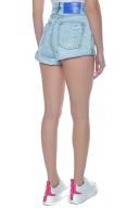 One Teaspoon Blue Tornado Bandit High Waist Denim Shorts | Blue | Size 27 | Shopbop