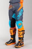Oneal 2020 Element Factor Grey/Orange/Blue Pants - 32