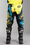 Oneal 2020 Element Villain Neon Yellow Pants - 32