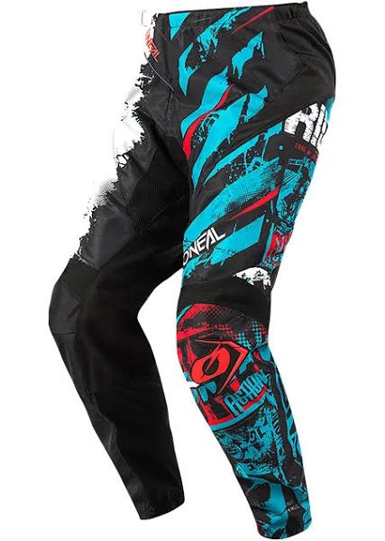 Oneal 2021 Element Ride Black/Blue Pants - 38