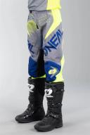 Oneal Element Factor Grey/Blue/Neon Kids Pants - 24
