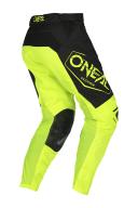Oneal Mayhem Hexx V.22 Motocross Pants, black-yellow, Size 28