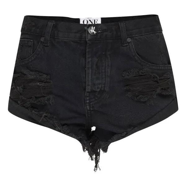 OneTeaspoon - Fox Black Bandits Short Black