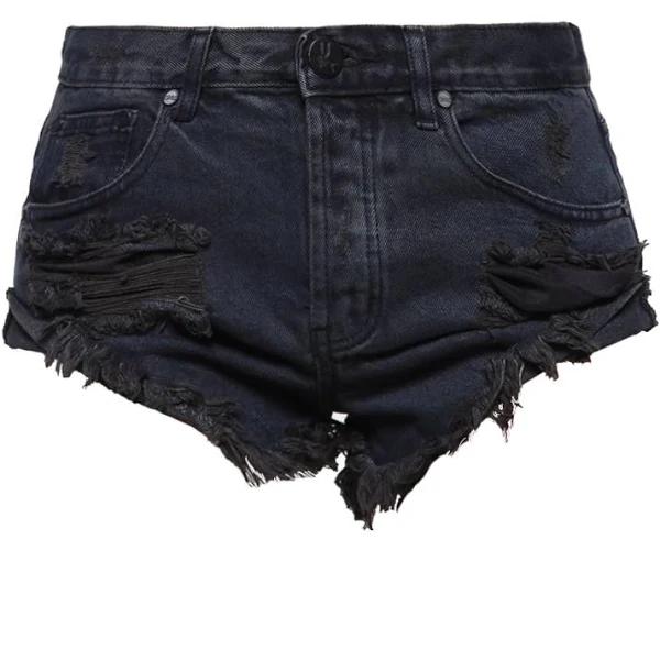 OneTeaspoon - Fox Black Bandits Short Black