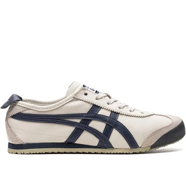 Onitsuka Tiger Mexico 66 Birch Peacoat Shoes - Size 7.5 - Birch/Peacoat