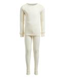 Only Boys Boy's Thermal Bottom Beige Waffle-Knit Thermal Set 2T