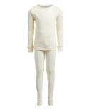Only Boys Boy's Thermal Bottom Beige Waffle-Knit Thermal Set M (8/10)