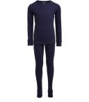 Only Boys Boy's Thermal Bottom Navy Waffle-Knit Thermal Set 4T