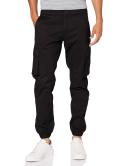 Only & Sons Slim Fit Cargo With Cuffed Bottom in Black