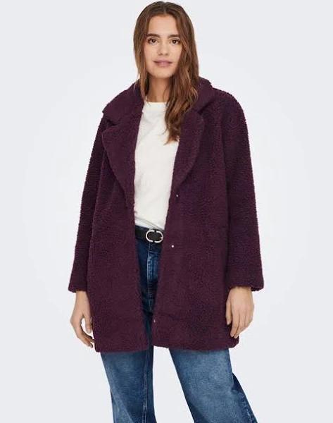 Only Women Coat Purple / M