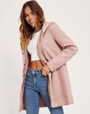 Only Women's Coat in Pink