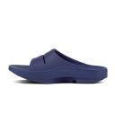 OOFOS OOahh Navy Slide Sandals