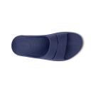 OOFOS OOahh Navy Slide Sandals