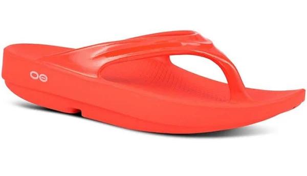 OOFOS Oolala Ladies Sandals - Orange