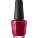 OPI Nail Lacquer, I'm Not Really A Waitress, Red Nail Polish, 0.5 fl oz