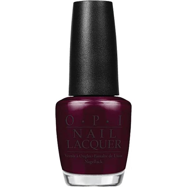 OPI Nail Lacquer, Nlr59-Midnight in Moscow - 0.5 oz bottle